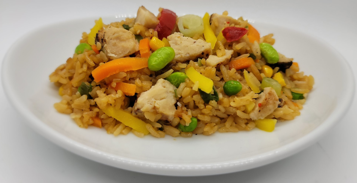 Shelf2Table's Freeze Dried Asian Fried Rice with Chicken and Vegetables