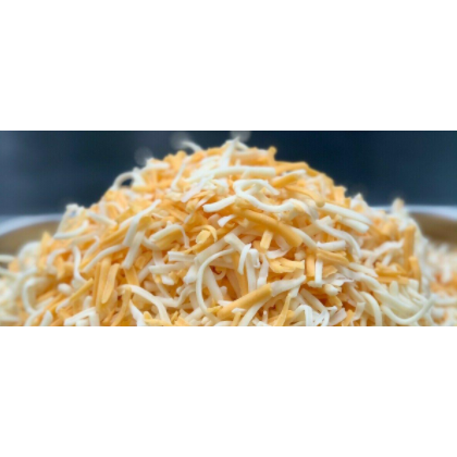 Freeze Dried Shredded Cheddar Jack Cheese - Shelf 2 Table