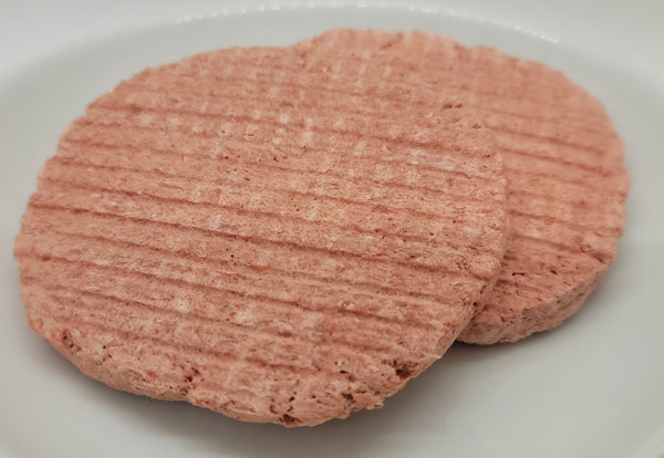 Photo of Shelf2Tables Freeze Dried Beef Patties - (Raw-Uncooked)  Must be rehydrated and cooked to an internal temperature of 160 degrees F before eating.